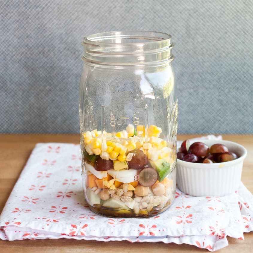 How To Pack the Perfect Salad in a Jar The Kitchn
