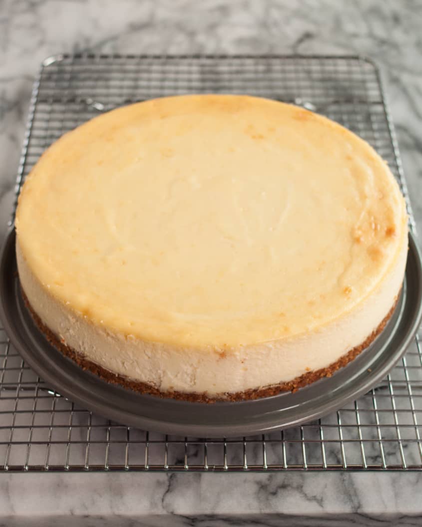 How To Make Perfect Cheesecake StepbyStep Recipe Kitchn