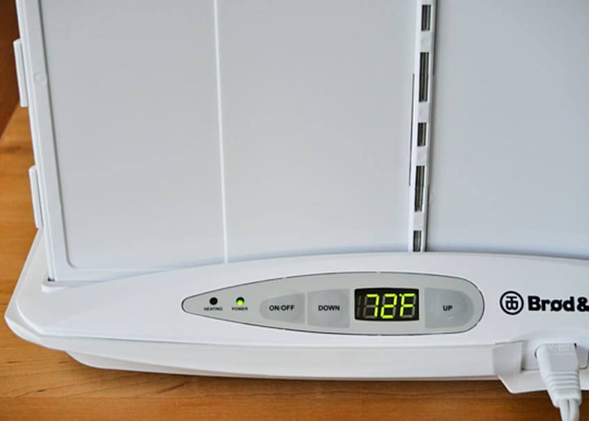 A Home Bread Proofer The Brød & Taylor Folding Proofer Product Review