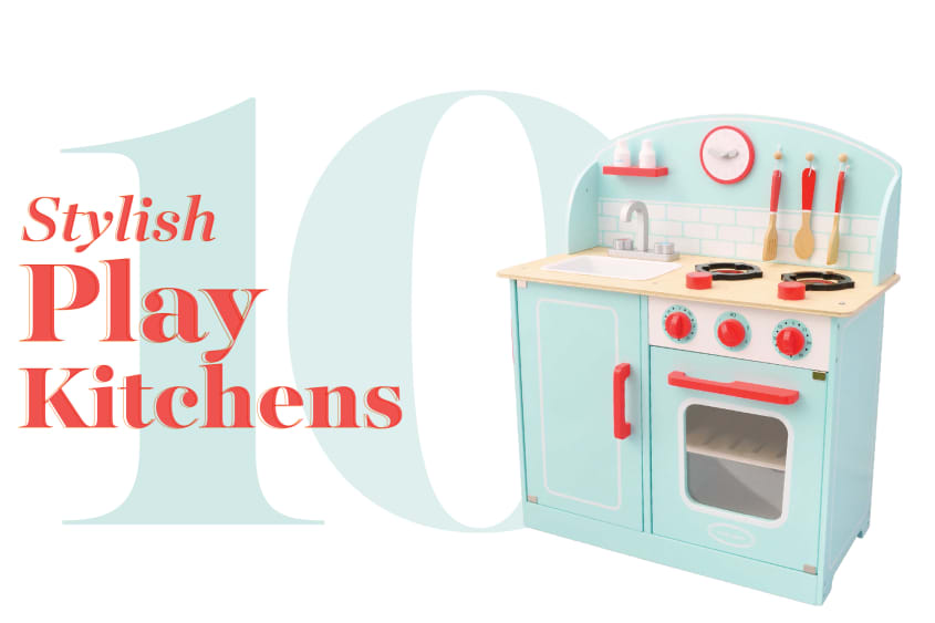 10 Super Stylish Play Kitchens for Kids The Kitchn