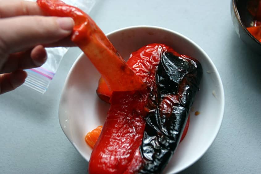 How To Peel Roasted Peppers The Kitchn