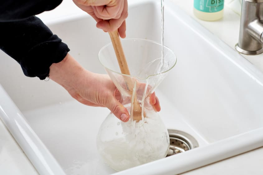 How To Clean a Chemex Coffee Maker The Kitchn