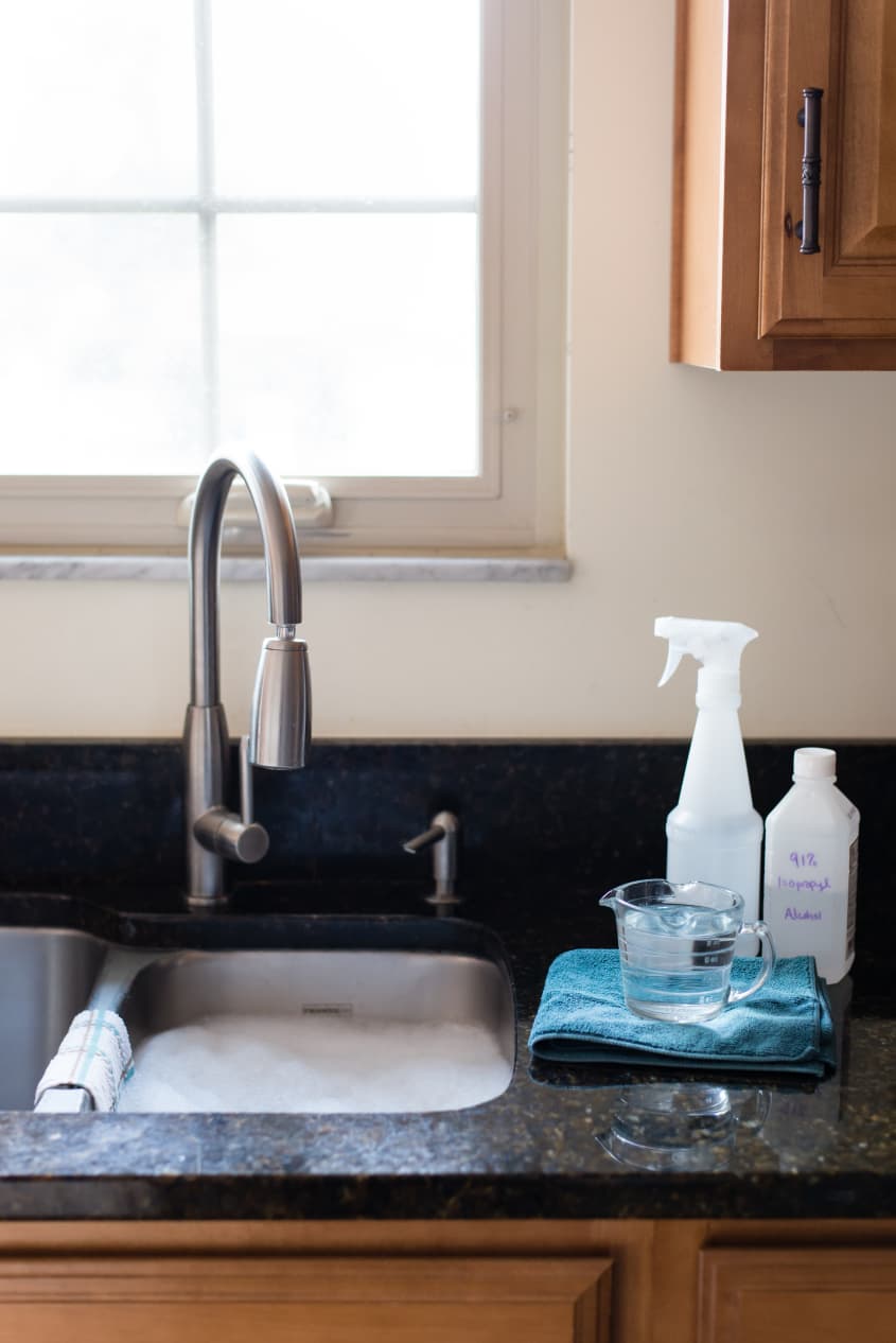 How To Clean and Disinfect Granite Countertops The Kitchn