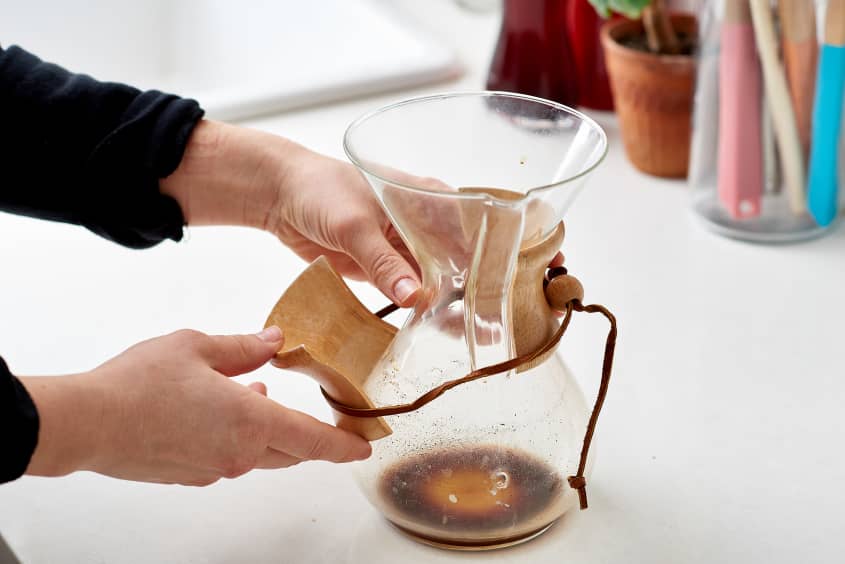 How To Clean a Chemex Coffee Maker The Kitchn