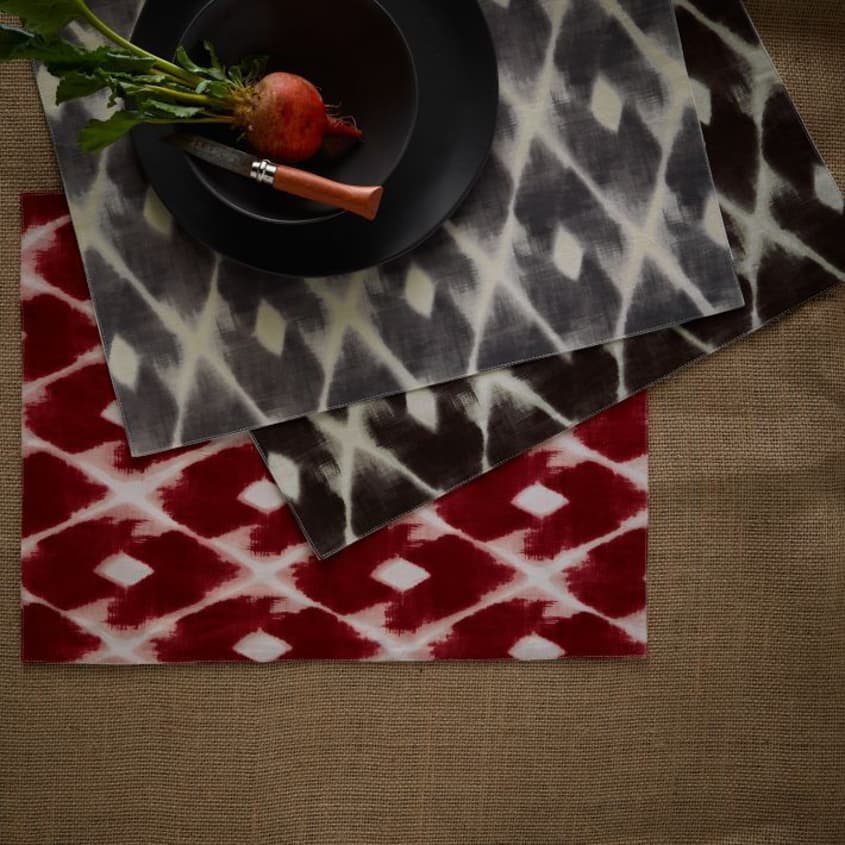 Tabletop Trends Ikat Placemats The Kitchn