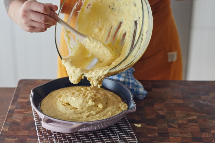 How To Make Skillet Cornbread The Kitchn