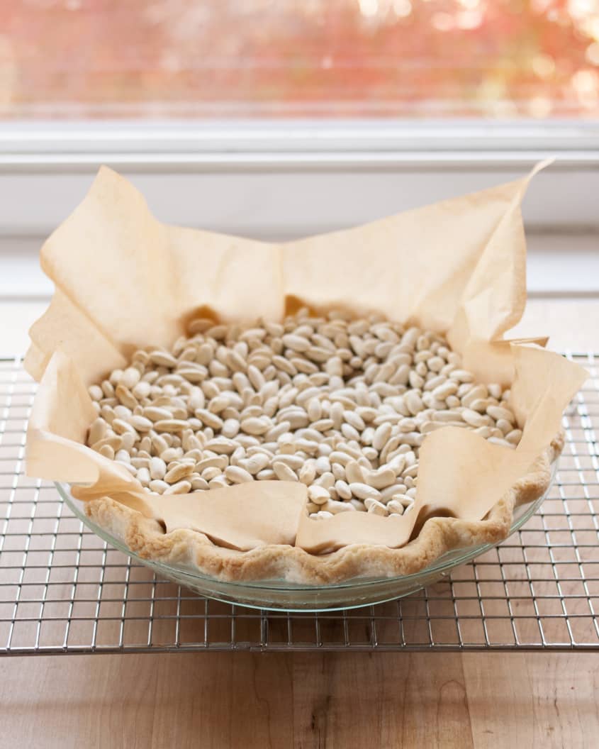 How To Blind Bake A Pie Crust Easy PreBaking StepByStep Guide Kitchn