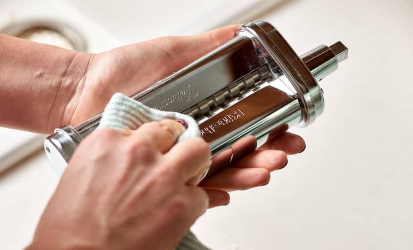 How to Clean KitchenAid Pasta Attachment The Kitchn