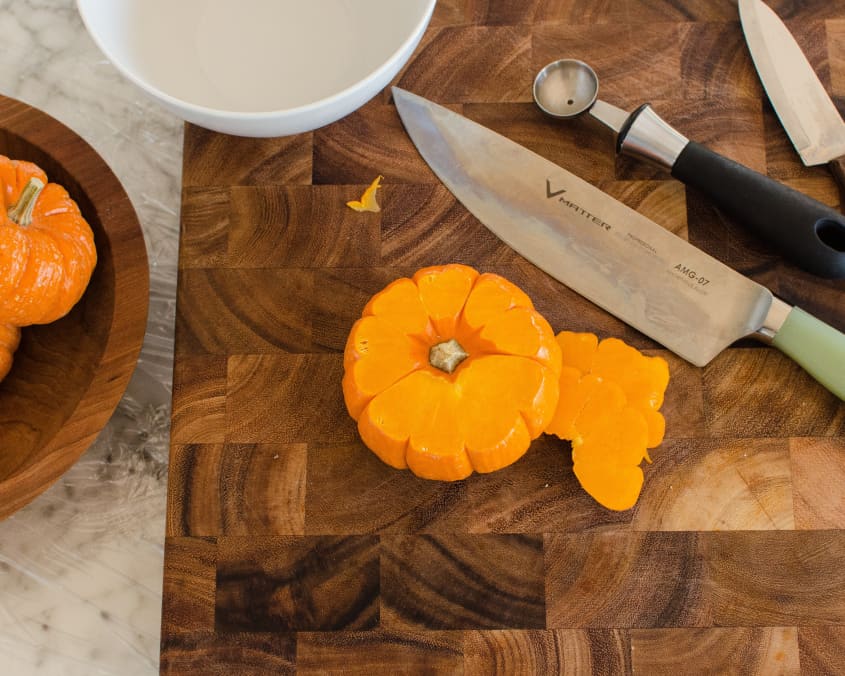How To Make a Candle Out of a Pumpkin The Kitchn