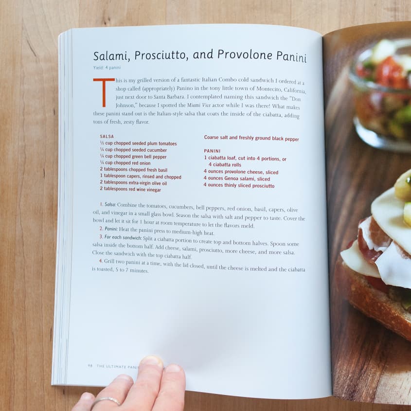 The Ultimate Panini Press Cookbook by Kathy Strahs The Kitchn