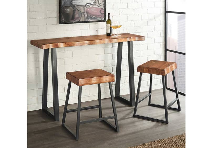 Costco sofa 2025 table with stools