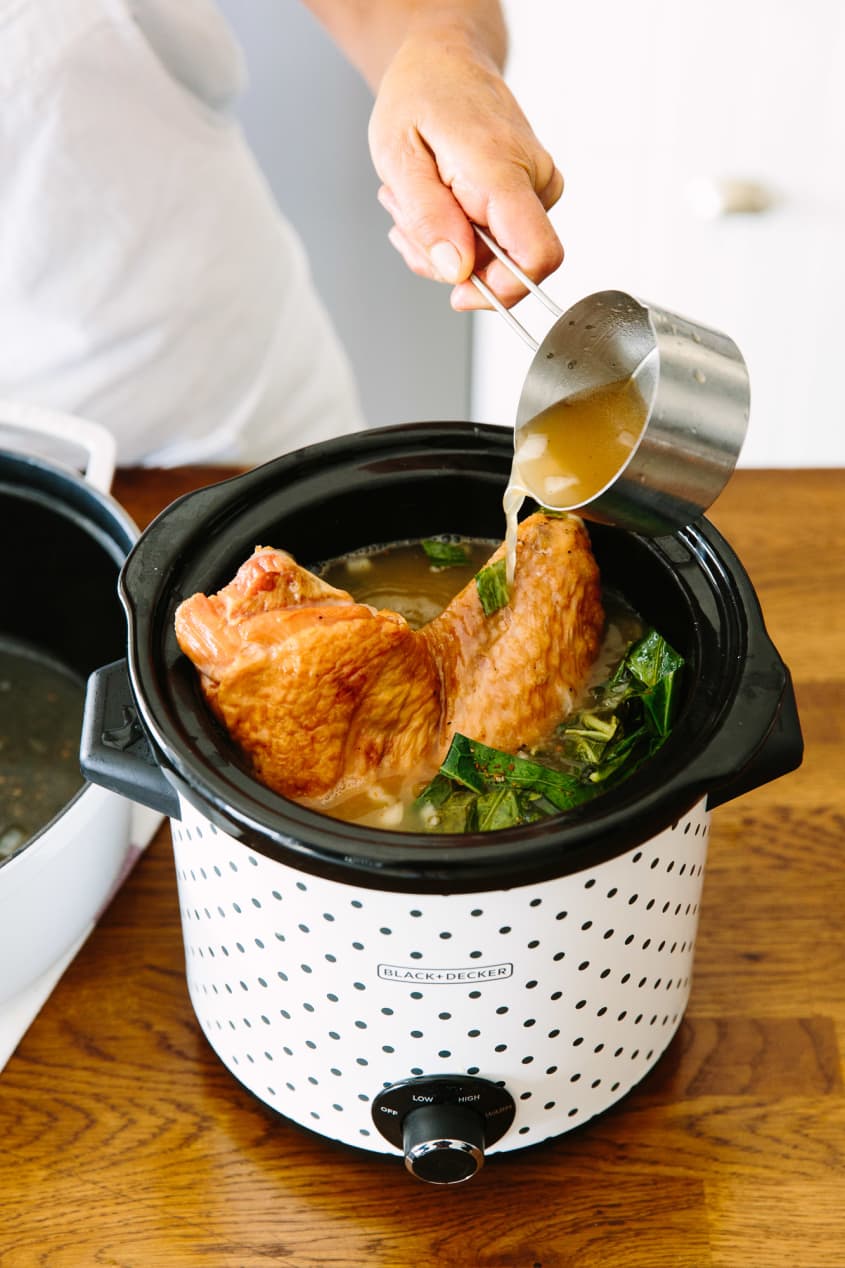 How To Cook Collard Greens in the Slow Cooker | The Kitchn