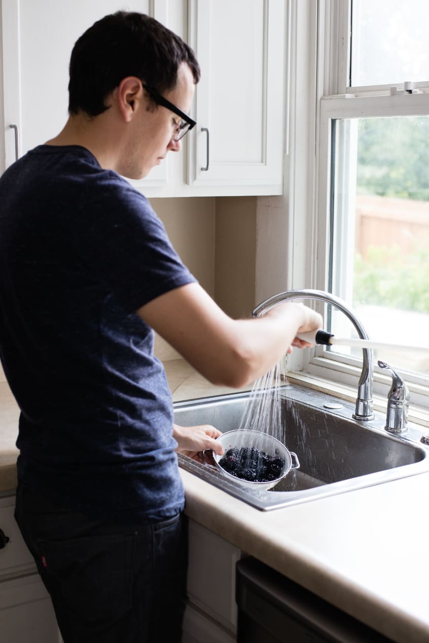 How To Clean Your Kitchen Sink Sprayer The Kitchn