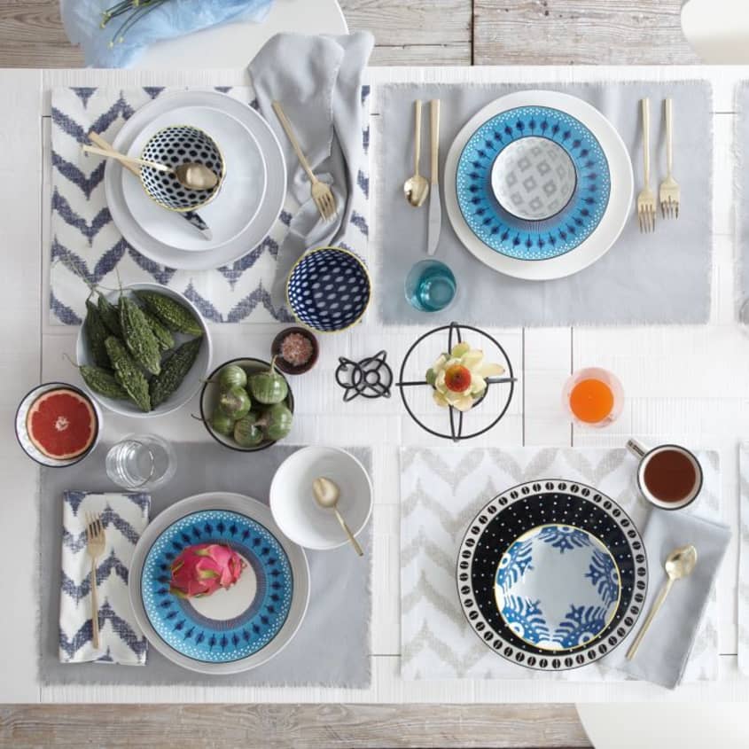 Tabletop Trends Ikat Placemats The Kitchn