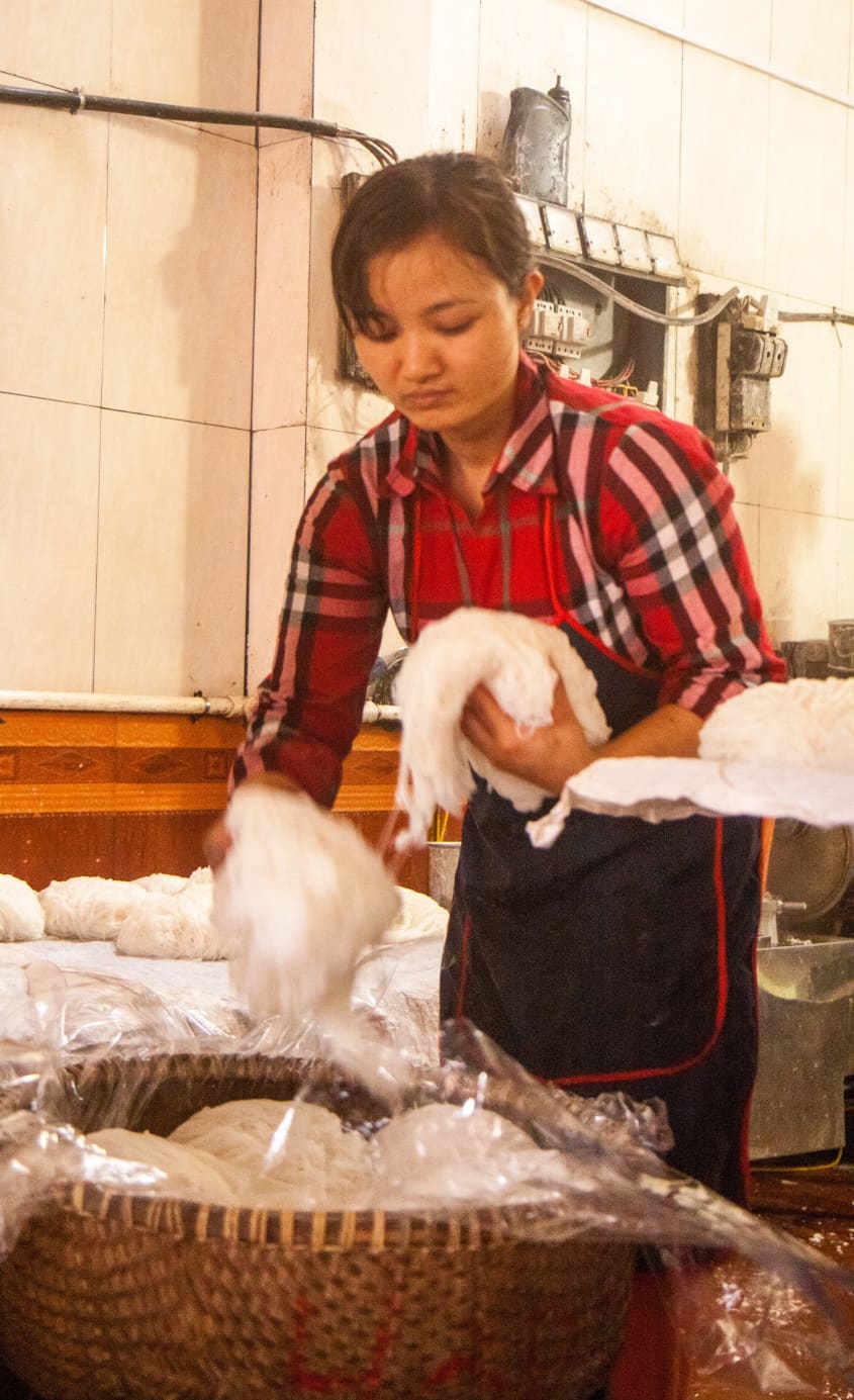How Fresh Rice Noodles Are Made in Vietnam | The Kitchn