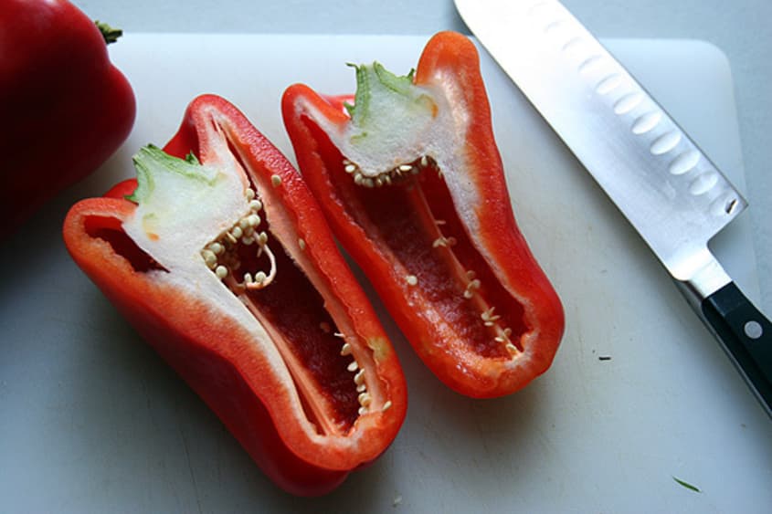 How To Peel Roasted Peppers The Kitchn