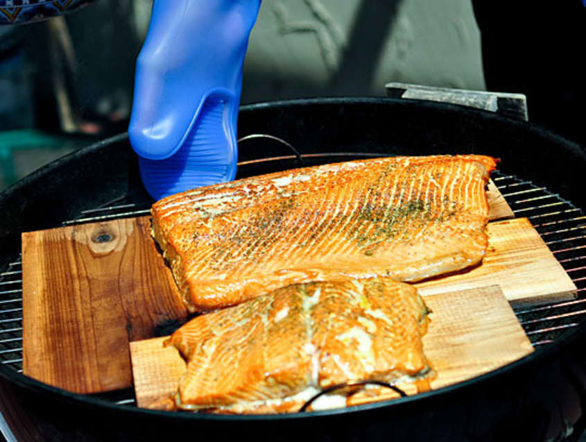 How To Grill Salmon on a Cedar Plank | The Kitchn