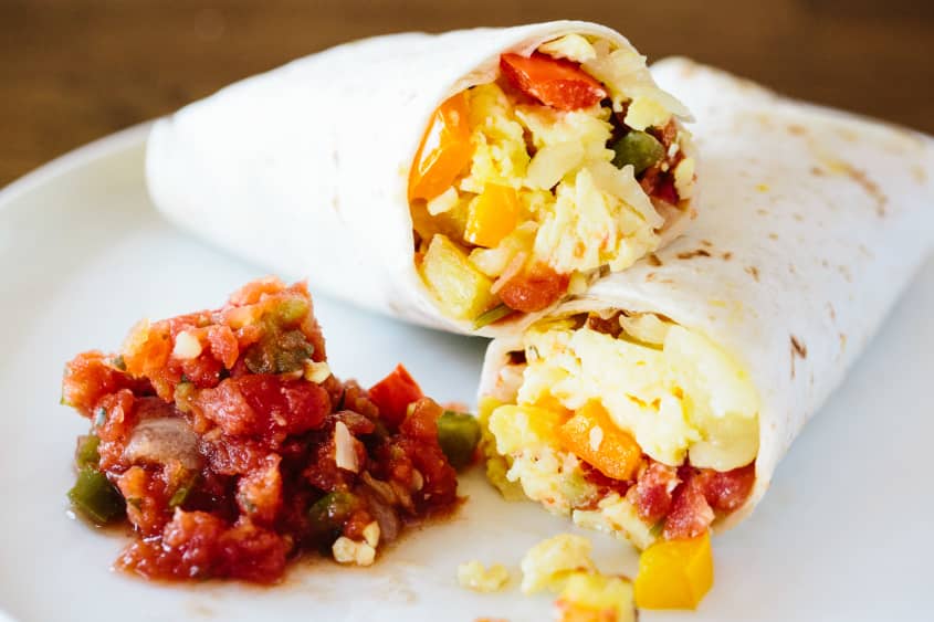 How To Make Freezer Breakfast Burritos The Kitchn