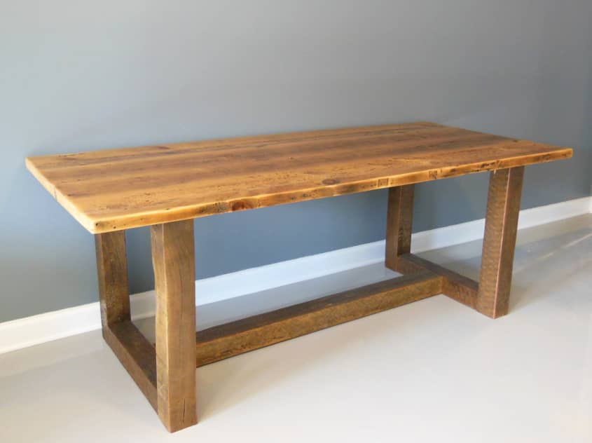 7 Reclaimed & Handmade Wood Dining Table Makers You Should Know About
