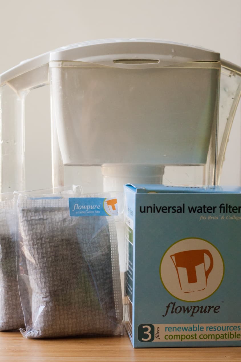 Flowpure Is a Green, Compostable Filter for Any Water Pitcher The Kitchn