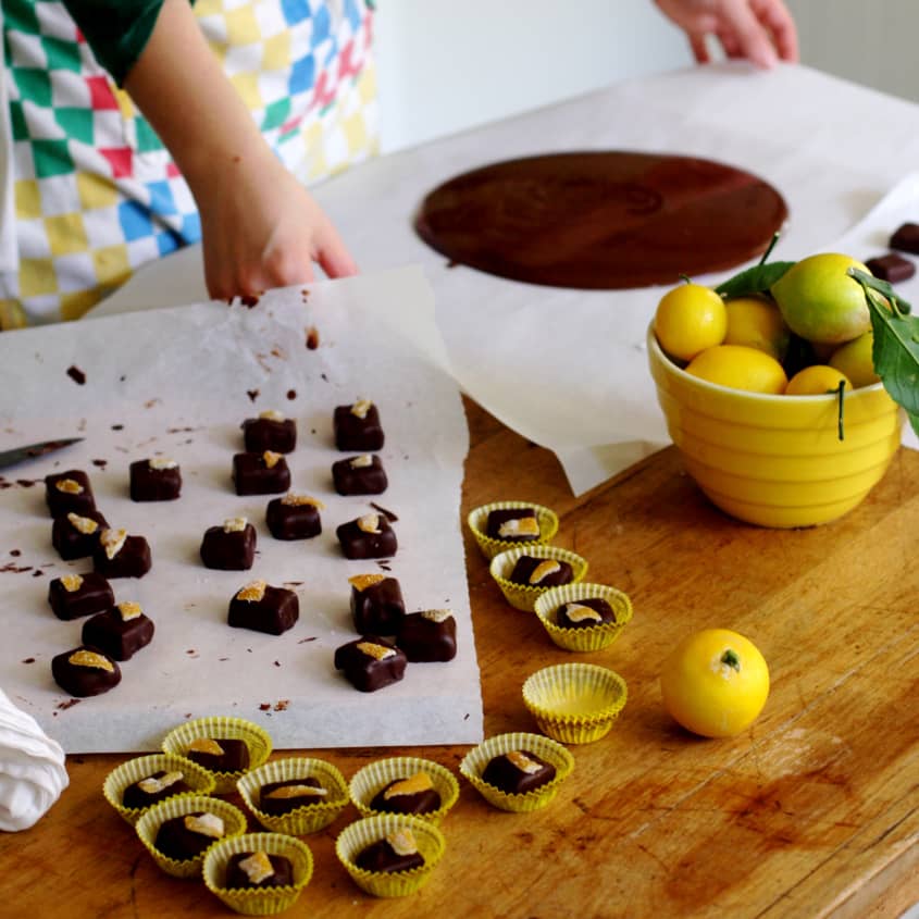 How To Make HandDipped Chocolates The Kitchn