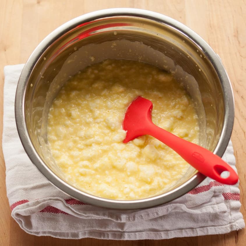How To Fold Egg Whites or Whipped Cream Into a Batter The Kitchn