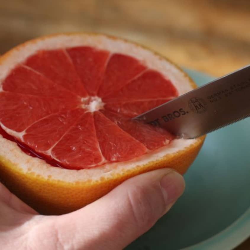 How To Cut and Eat a Grapefruit