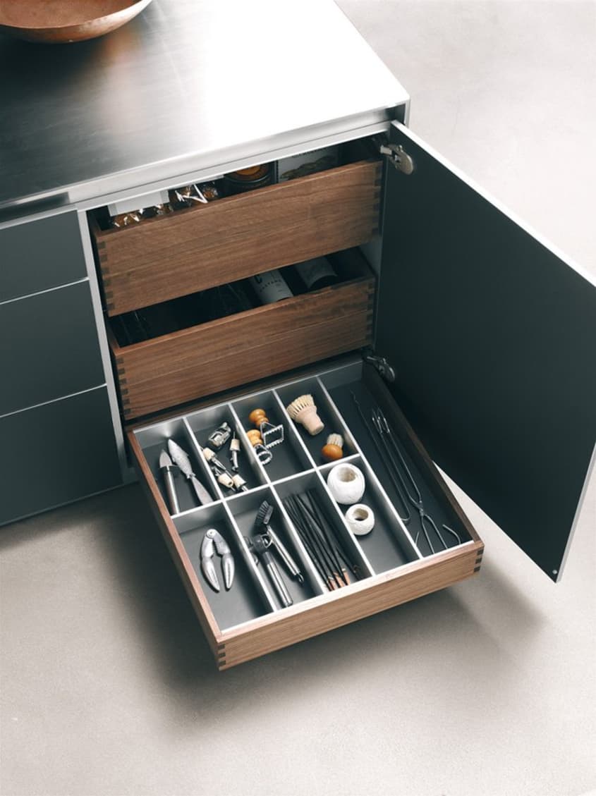 We’re Totally In Awe of Bulthaup’s Custom Kitchen Storage & Organizers ...