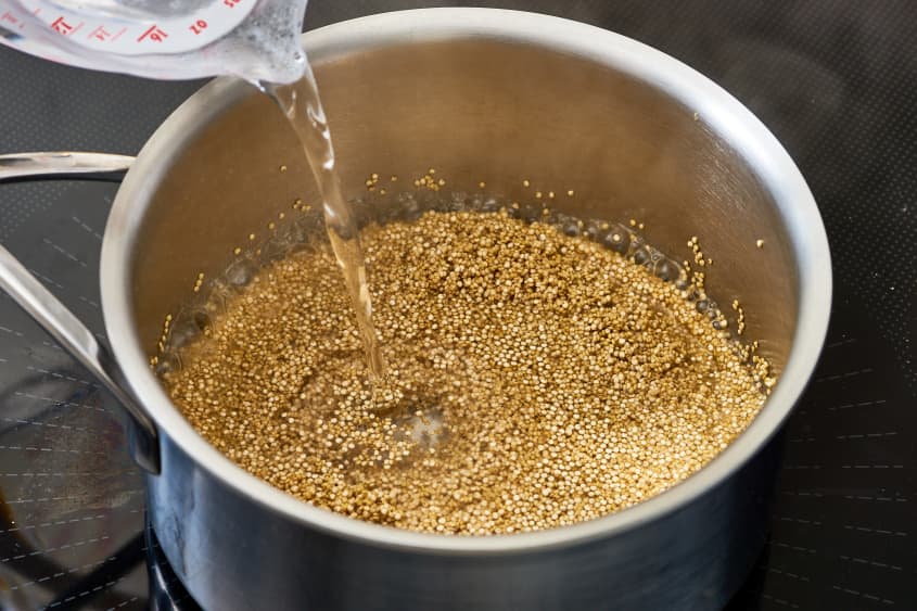 how much water to 1 cup quinoa