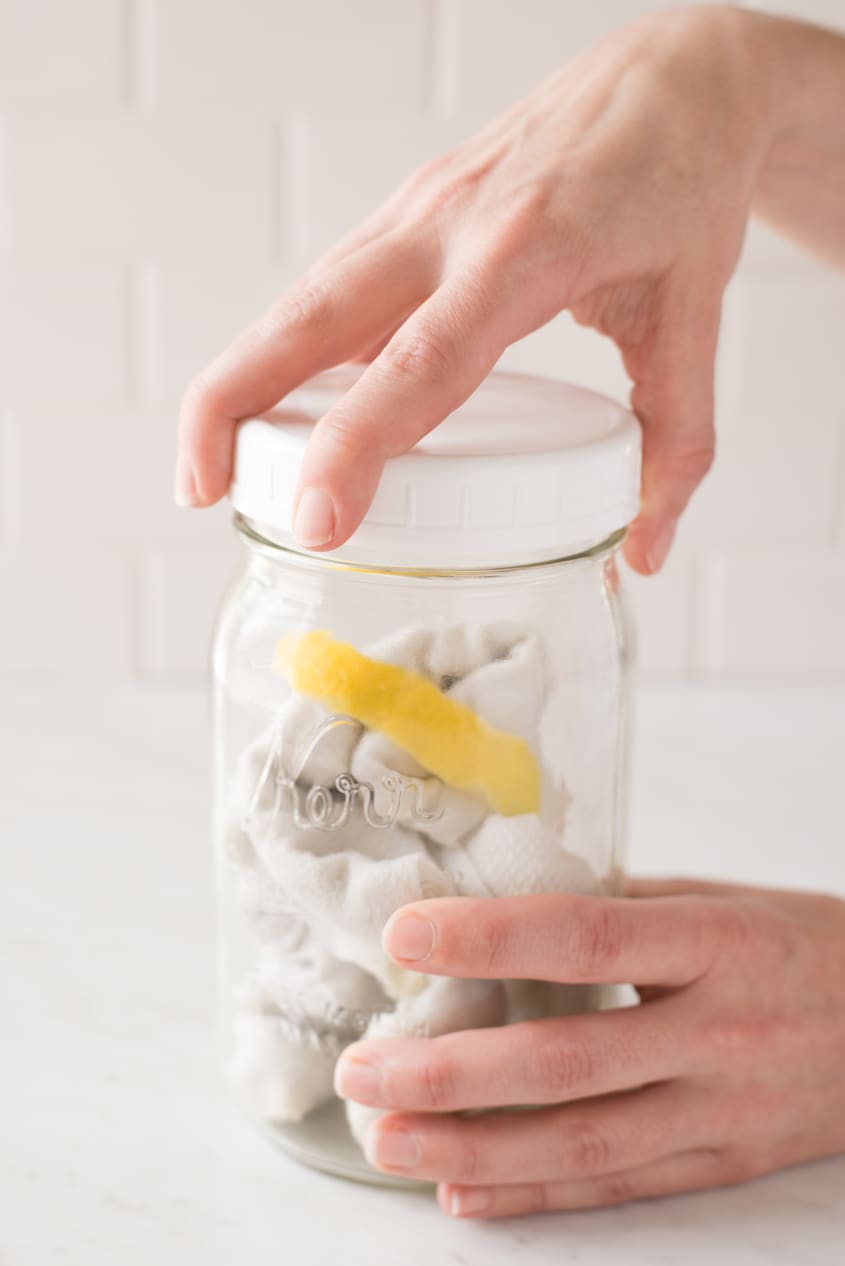 How to Make Your Own LemonScented Dusting Cloths The Kitchn