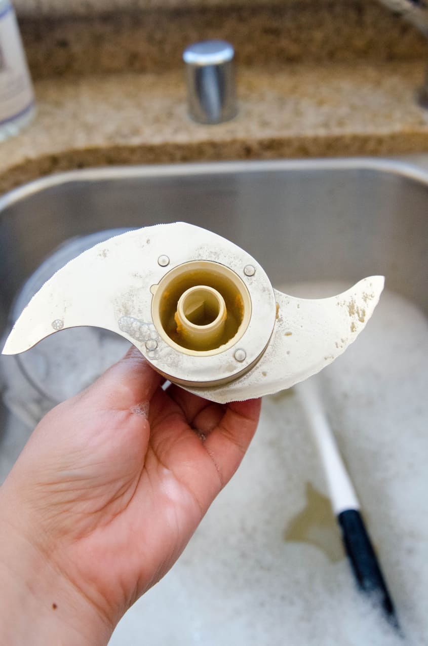 How To Clean a Food Processor Lid, Blade, and Handle The Kitchn