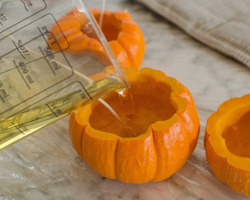 How To Make a Candle Out of a Pumpkin The Kitchn
