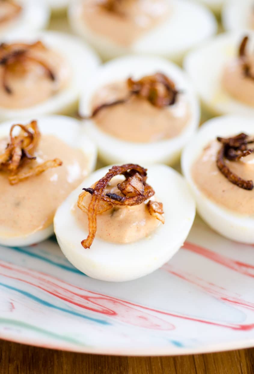 MakeAhead Deviled Eggs Kitchn