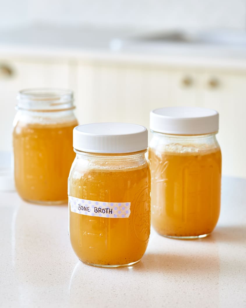 Bone Broth Recipe (On a Stovetop or In a Slow Cooker) The Kitchn