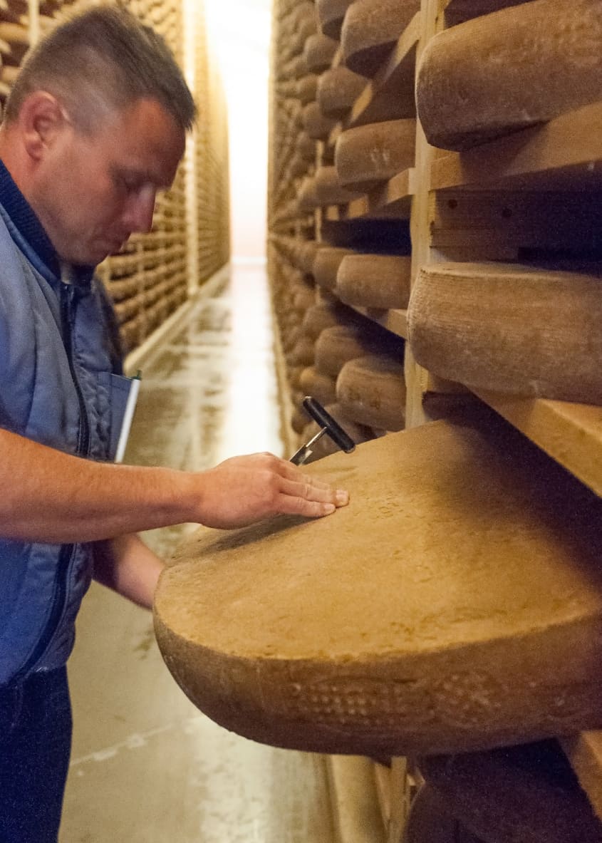 To The Cheese Caves! Where French Comté Goes To Age The Kitchn