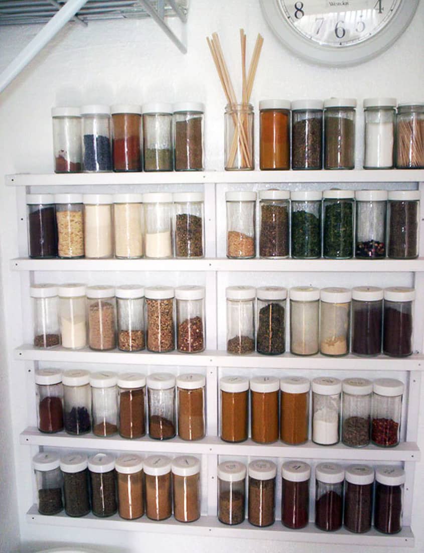 How To Build a Spice Rack Susy’s White and Minimal The Kitchn