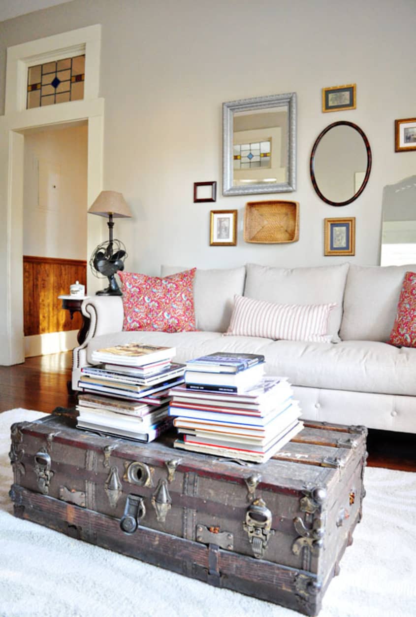 DIY Pottery Barn Inspired Storage Trunk - Red Cottage Chronicles