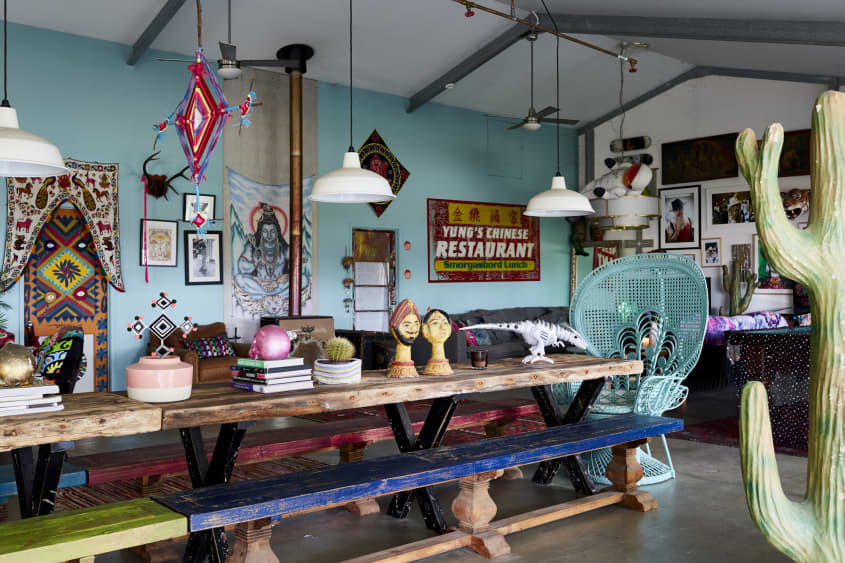House Tour: A Colorful Industrial Maximalist Home | Apartment Therapy