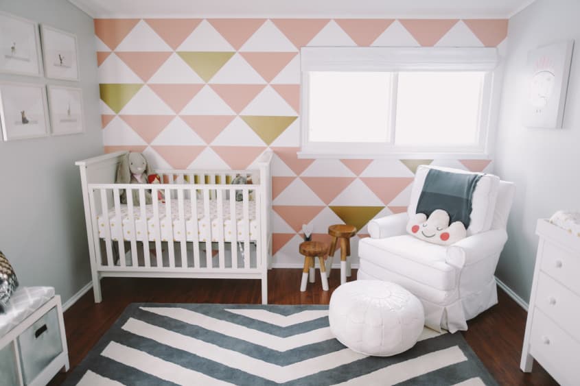 Sienna’s Graphic Girly Nursery | Apartment Therapy