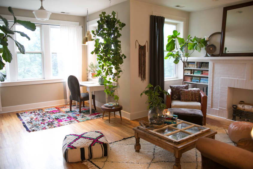 How to Add Texture to a Room with Fabrics and Textiles - Restorative Textured Textiles Apartment Renovation