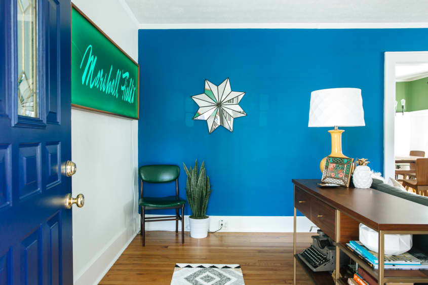 House Tour: A First-Time Home Buyer's Colorful Reno | Apartment Therapy