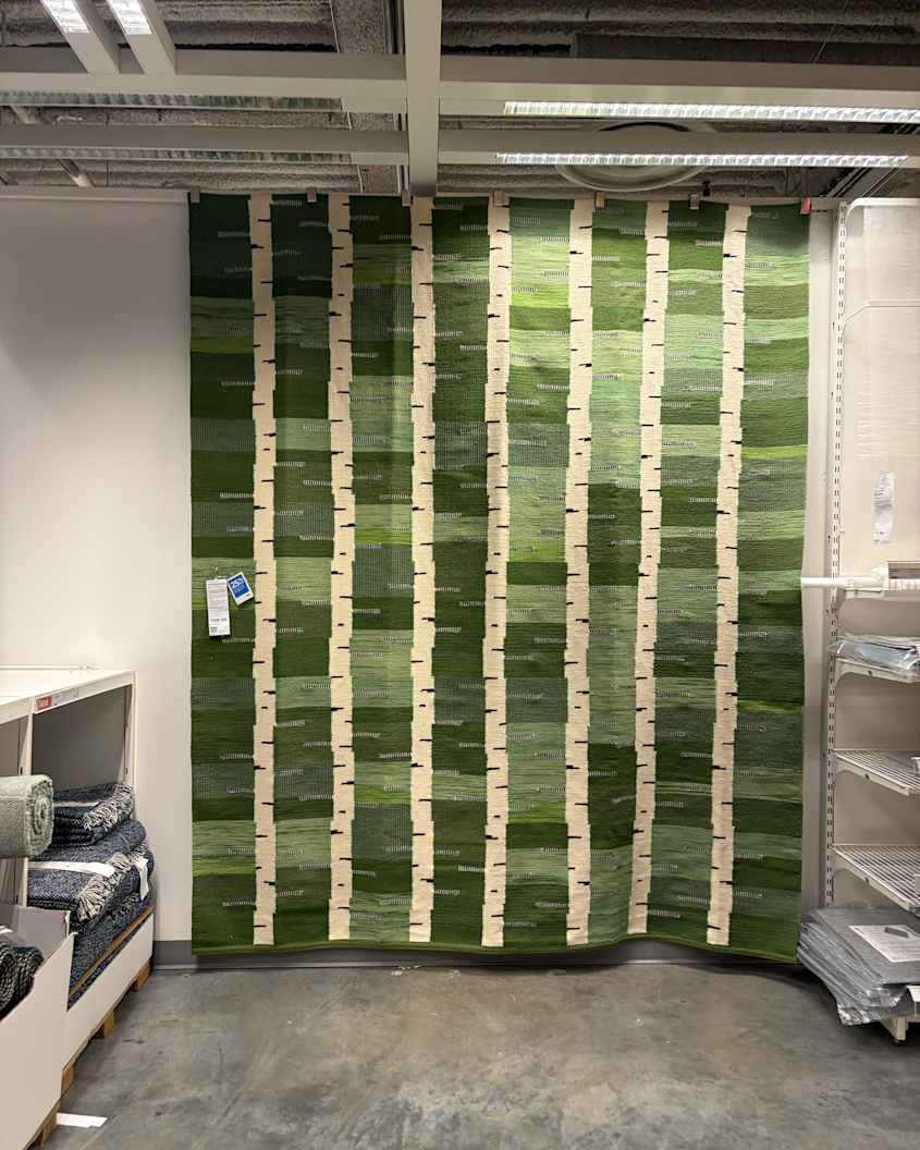 IKEA’s New STOCKHOLM Rugs Look Like Designer Pieces | Apartment Therapy