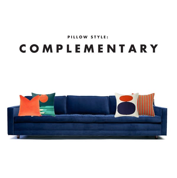 The Power Of Pillows One Sofa 5 Ways Apartment Therapy