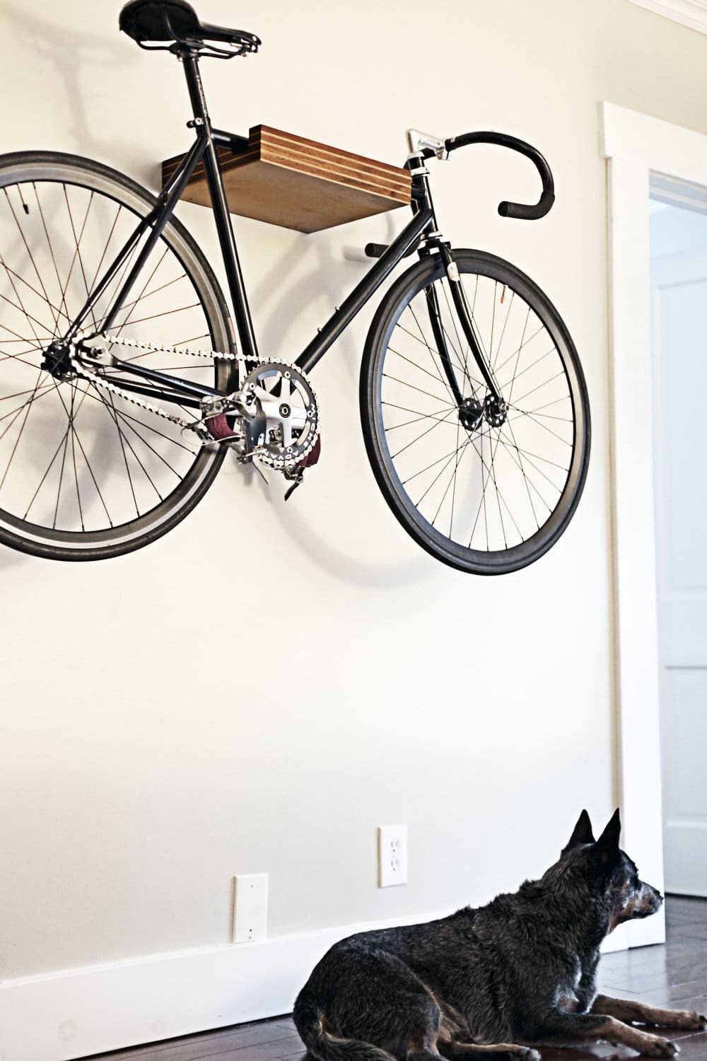 small space bicycle storage