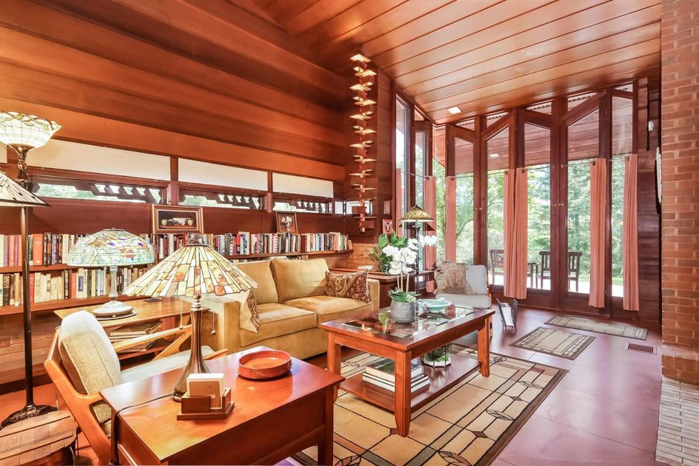 Frank Lloyd Wright Haddock House for Sale - Photos ...