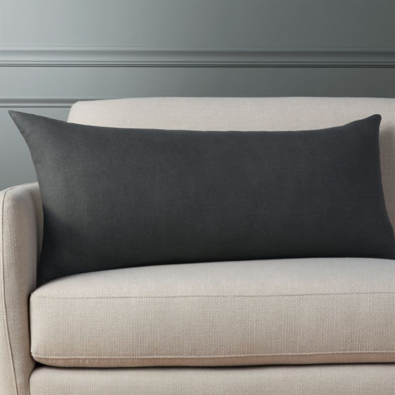 11 Long Lumbar Pillows For A Stylish Bed Apartment Therapy