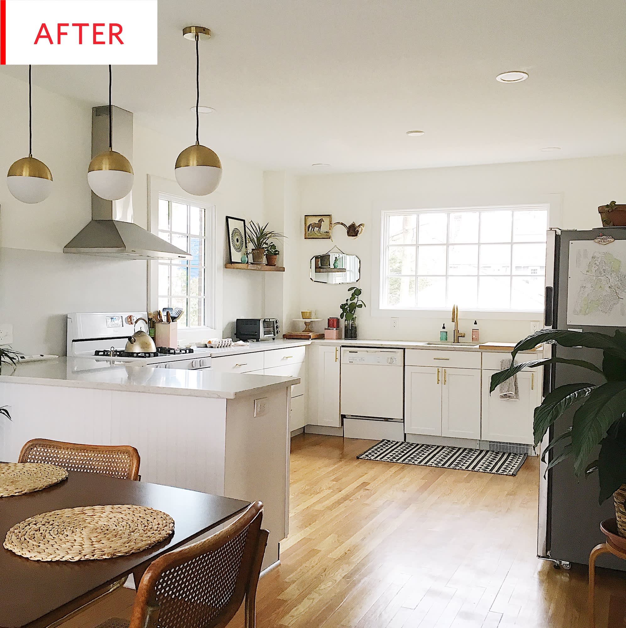 Before and After The 12 Best Kitchen Redos We Saw in 2019