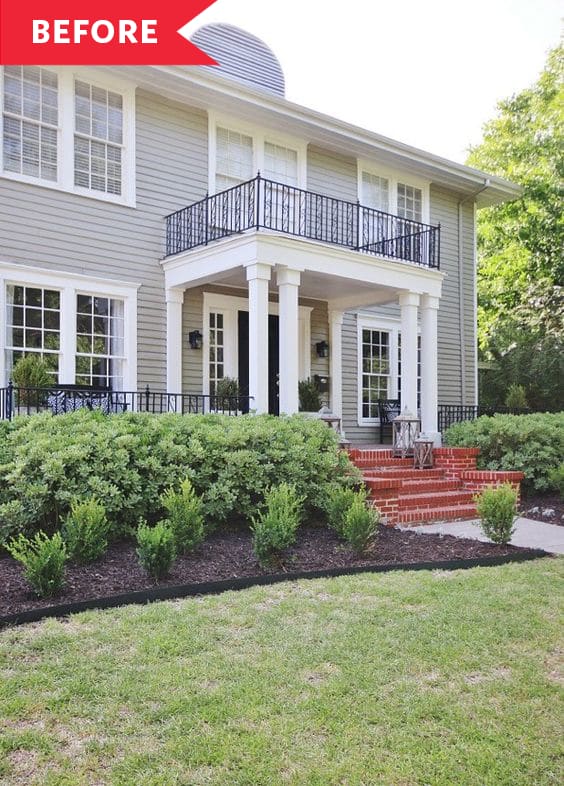 15 Best Curb Appeal Makeovers Before After Photos Of Home Exterior Renos Apartment Therapy
