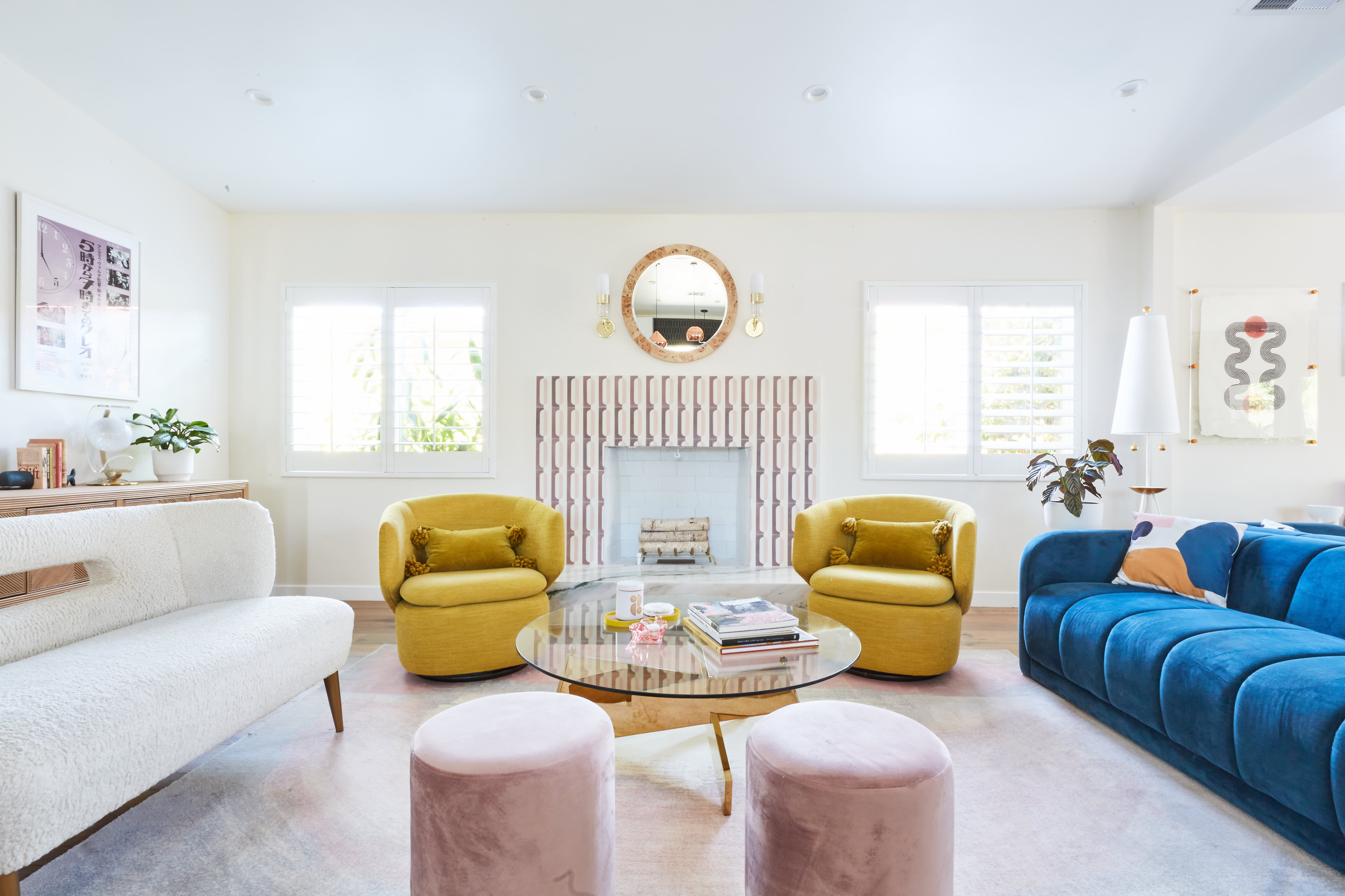 Colorful Furniture Los Angeles House Interior Design Inspiration Apartment Therapy