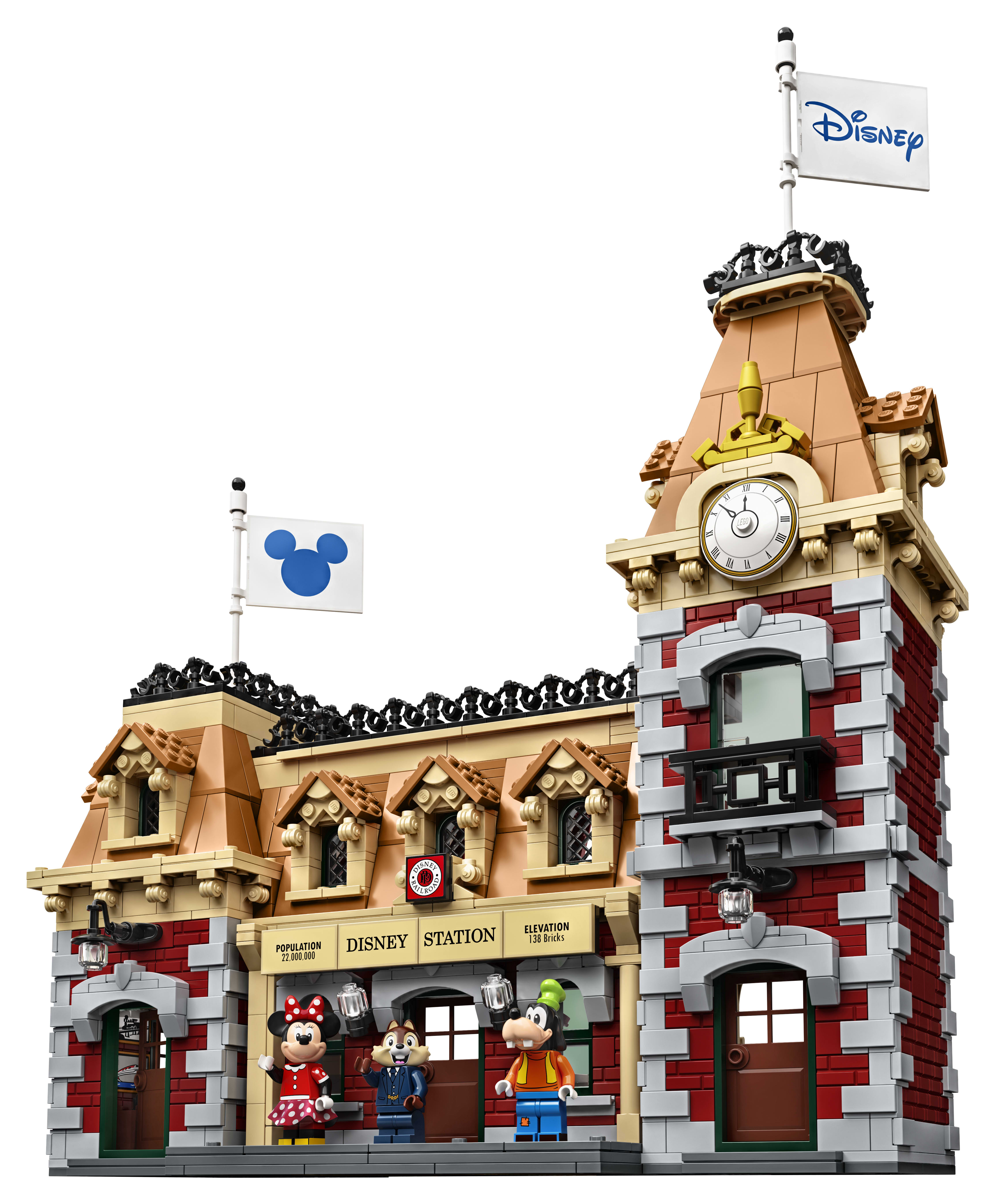 disney railroad lego set